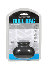 Bull Bag Black - Dual Scrotum Toy for Enhanced Pleasure Ball Stretcher